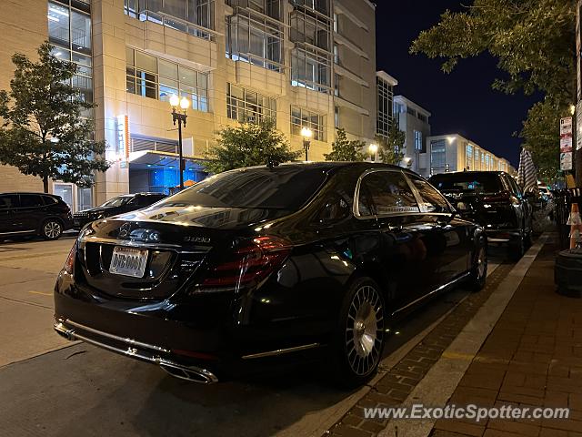 Mercedes Maybach spotted in Washington DC, United States