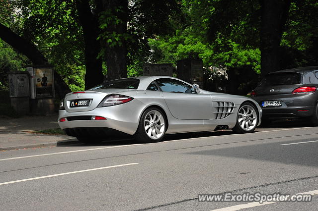 Mercedes SLR spotted in Munich, Germany