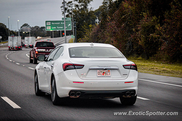 Maserati Ghibli spotted in Jacksonville, Florida