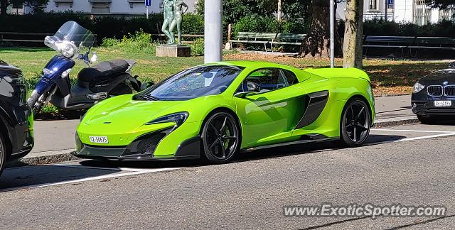 Mclaren 675LT spotted in Zurich, Switzerland