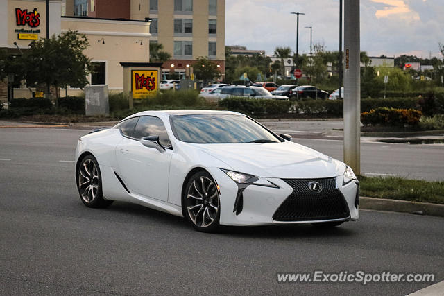 Lexus LC 500 spotted in Jacksonville, Florida