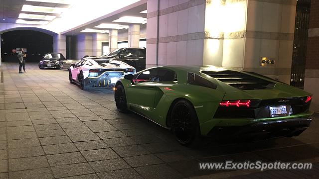 Lamborghini Aventador spotted in Toronto, Canada