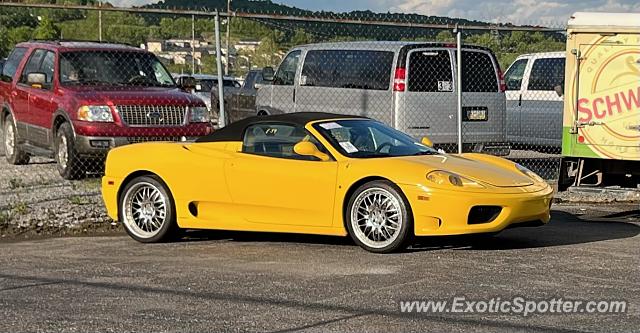 Ferrari 360 Modena spotted in Bridgeport, West Virginia