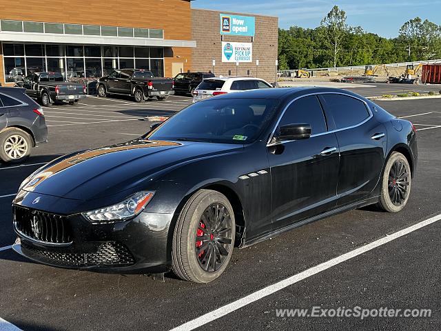 Maserati Quattroporte spotted in Whitehall, West Virginia
