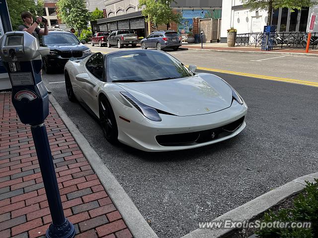 Ferrari 458 Italia spotted in Columbus, Ohio