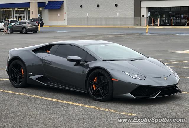 Lamborghini Huracan spotted in Morgantown, West Virginia