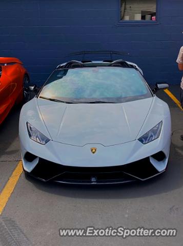 Lamborghini Huracan spotted in Birmingham, Michigan