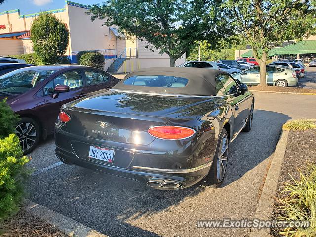 Bentley Continental spotted in Cincinnati, Ohio