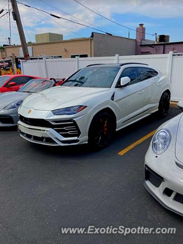 Lamborghini Urus spotted in Birmingham, Michigan