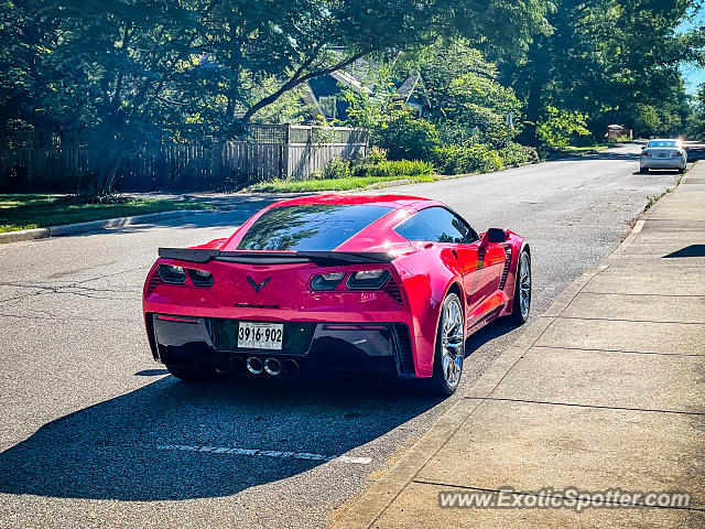Chevrolet Corvette Z06 spotted in Bloomington, Indiana