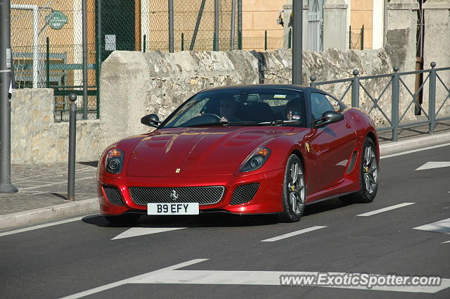 Ferrari 599GTO spotted in Torri del Benaco, Italy
