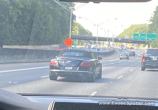 Bentley Continental spotted in Atlanta, Georgia