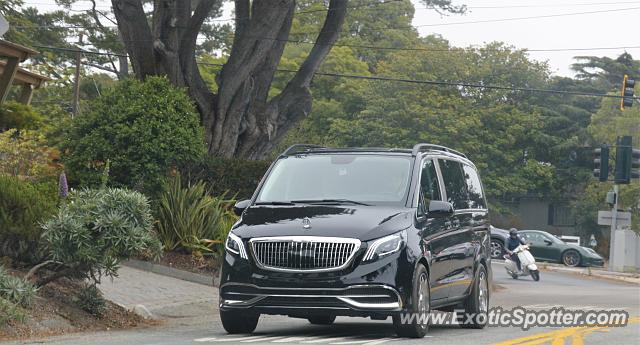 Mercedes Maybach spotted in Monterey, California