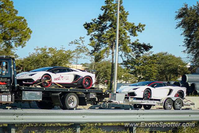 Lamborghini Aventador spotted in Jacksonville, Florida