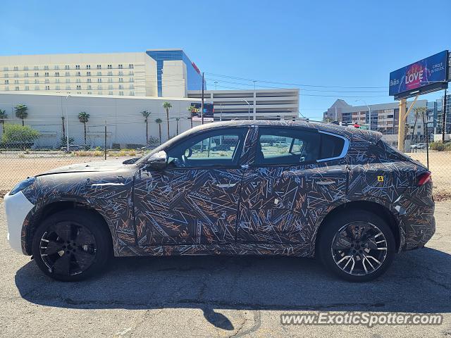 Maserati Levante spotted in Las Vegas, Nevada