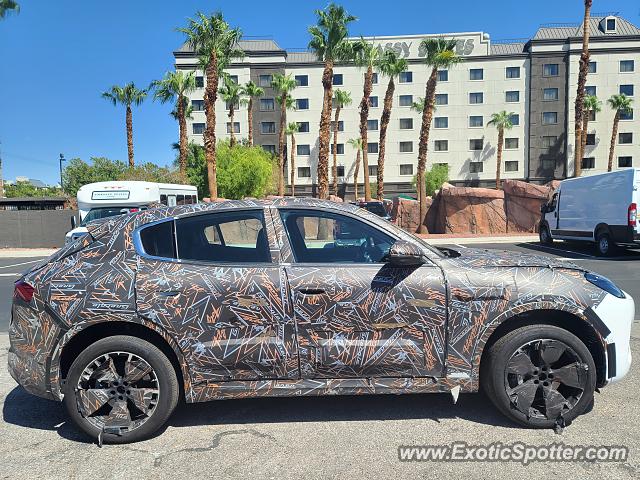 Maserati Levante spotted in Las Vegas, Nevada