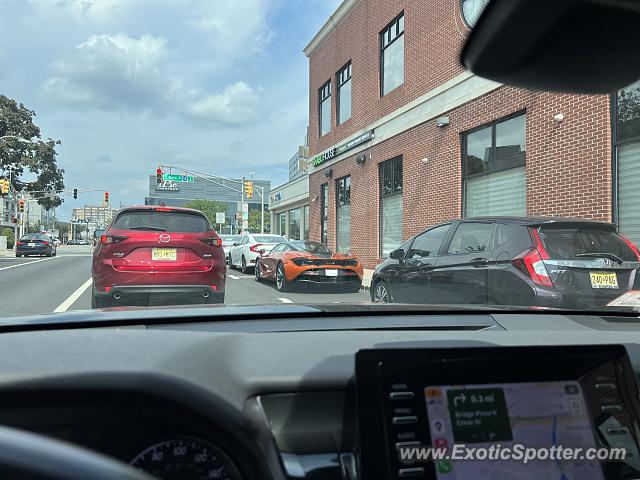 Mclaren 720S spotted in Fort Lee, New Jersey