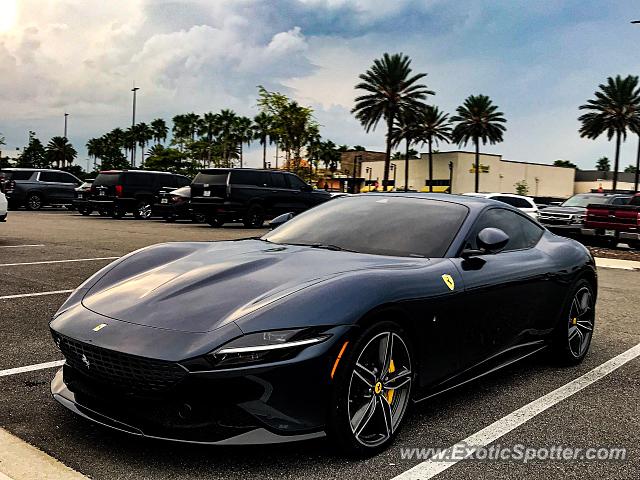 Ferrari Roma spotted in Jacksonville, Florida