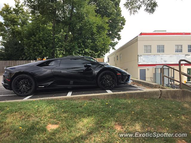 Lamborghini Huracan spotted in Rockville, Maryland