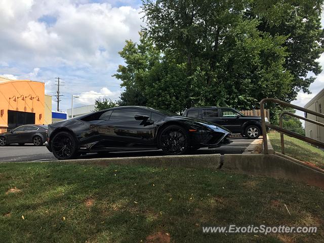 Lamborghini Huracan spotted in Rockville, Maryland
