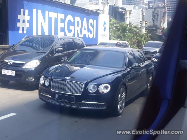 Bentley Flying Spur spotted in Jakarta, Indonesia