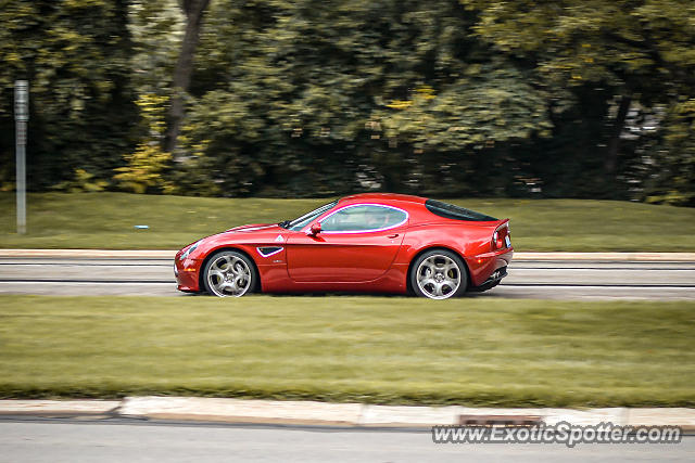 Alfa Romeo 8C spotted in Detroit, Michigan