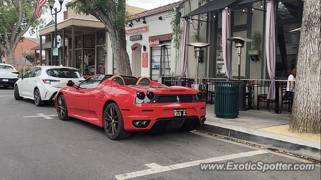 Ferrari F430 spotted in Pleasanton, California