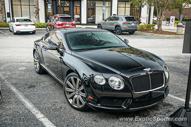 Bentley Continental spotted in Jacksonville, Florida