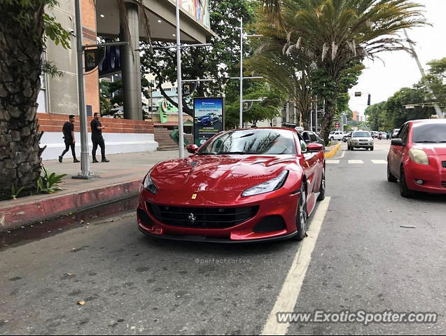 Ferrari Portofino spotted in Caracas, Venezuela