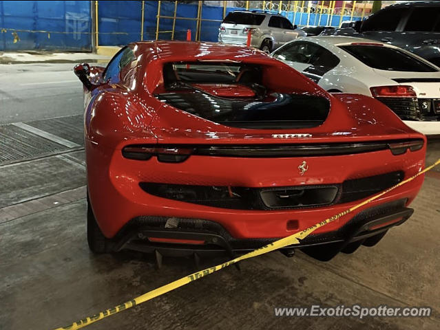 Ferrari F8 Tributo spotted in Caracas, Venezuela