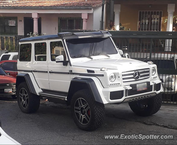 Mercedes 4x4 Squared spotted in El Hatillo, Venezuela