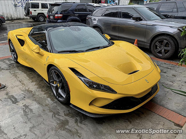 Ferrari F8 Tributo spotted in Caracas, Venezuela