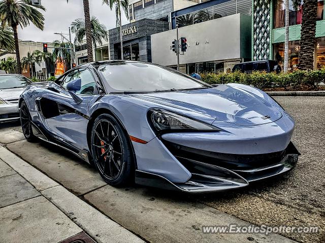 Mclaren 600LT spotted in Beverly Hills, California