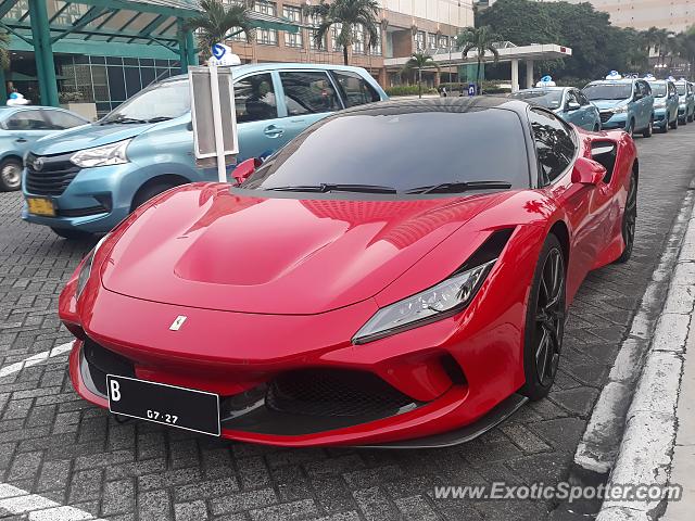 Ferrari F8 Tributo spotted in Jakarta, Indonesia