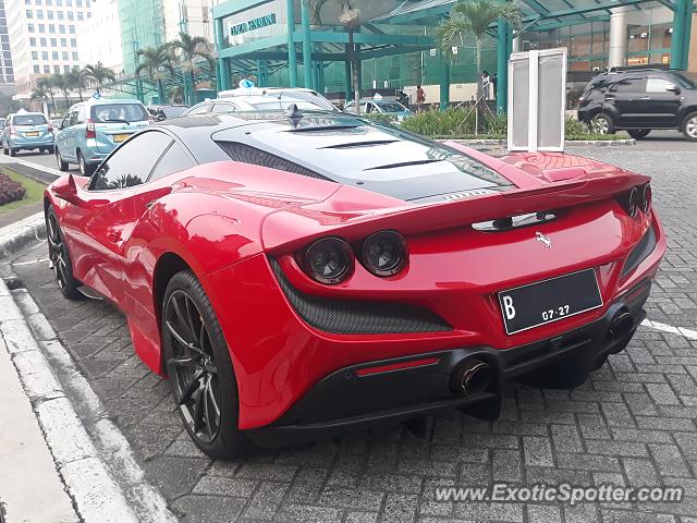 Ferrari F8 Tributo spotted in Jakarta, Indonesia