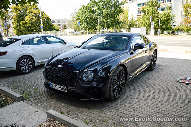 Bentley Continental spotted in Wrocław, Poland