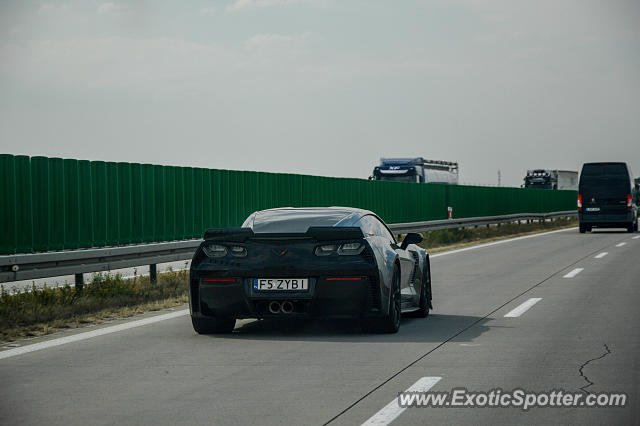 Chevrolet Corvette Z06 spotted in Wrocław, Poland