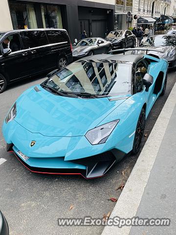 Lamborghini Aventador spotted in Paris, Finland
