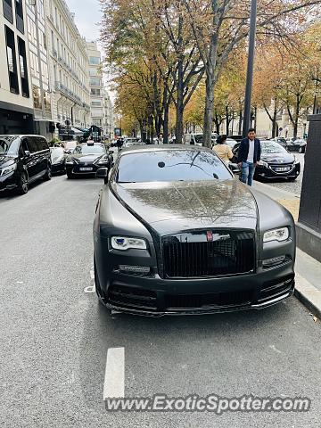 Rolls-Royce Dawn spotted in Paris, France
