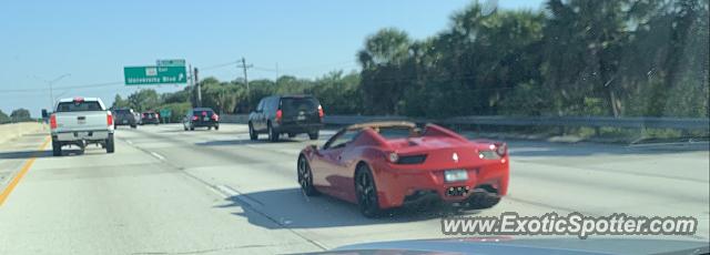 Ferrari 458 Italia spotted in Jacksonville, Florida