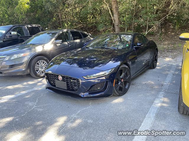 Jaguar F-Type spotted in Amelia Island, Florida