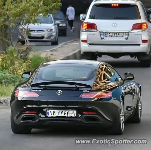 Mercedes AMG GT spotted in Tehran, Iran