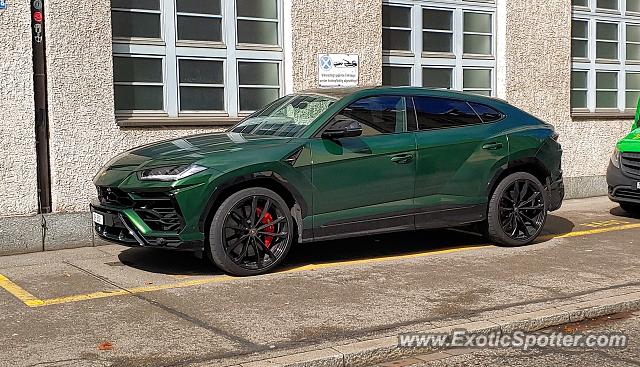 Lamborghini Urus spotted in St. Gallen, Switzerland