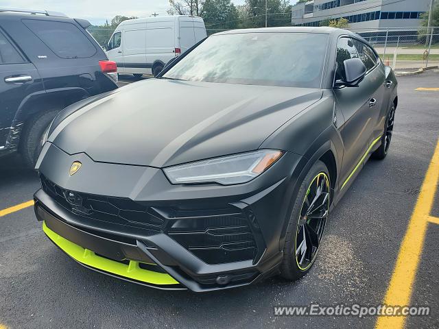 Lamborghini Urus spotted in Cincinnati, Ohio
