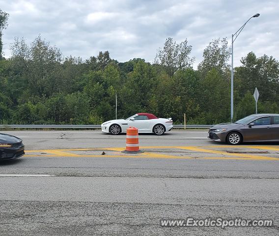 Jaguar F-Type spotted in Cincinnati, Ohio