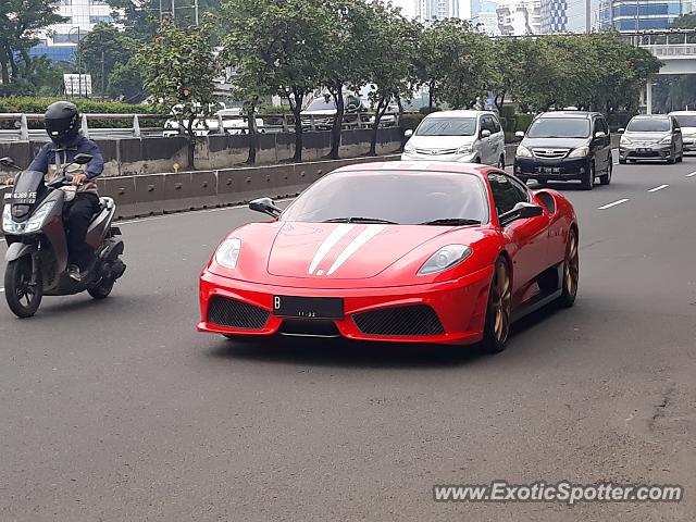 Ferrari F430 spotted in Jakarta, Indonesia