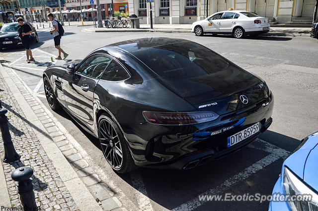 Mercedes AMG GT spotted in Wrocław, Poland