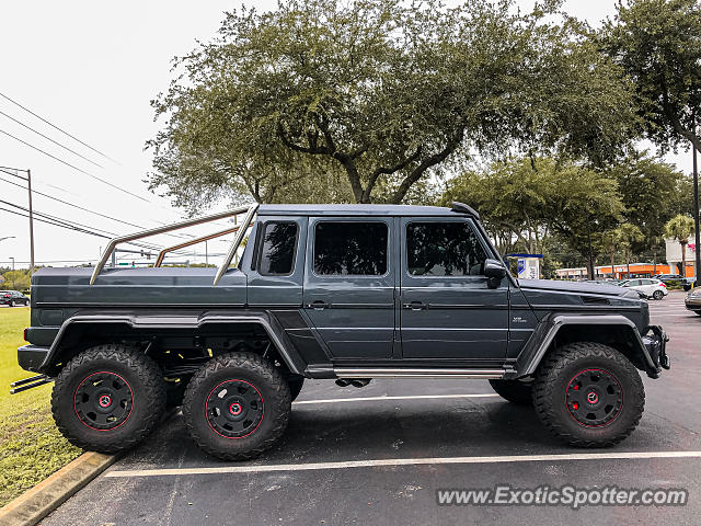 Mercedes 6x6 spotted in Jacksonville, Florida
