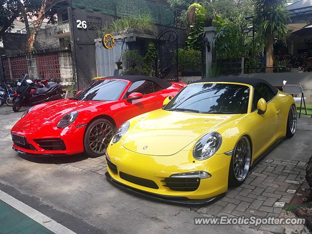 Porsche 911 spotted in Jakarta, Indonesia
