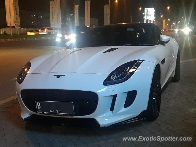 Jaguar F-Type spotted in Serpong, Indonesia